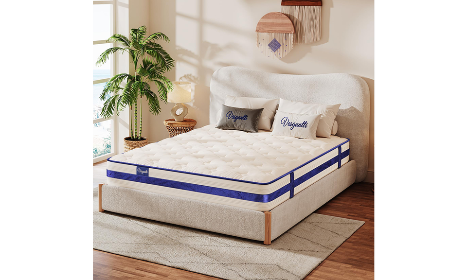 Matelas Hybride Blue Velvet,26CM