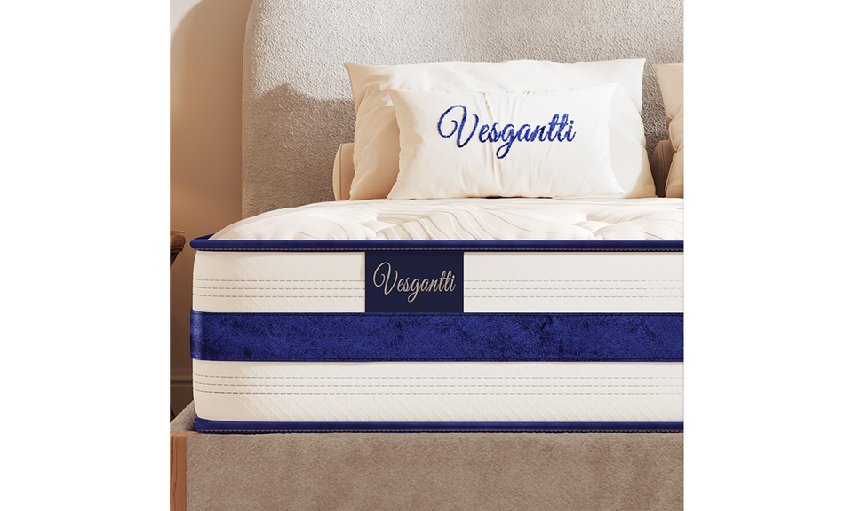 Matelas Hybride Blue Velvet,26CM