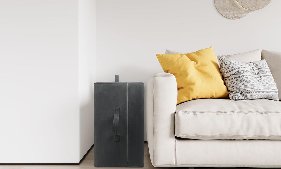 Vesgantti Matelas Pliant 15cm Matelas Pliable Mousse à Mémoire de Forme en Gel, Matelas Pliant de Sol pour Voiture, Camping, Voyage,Lit d'appoint avec Sac de Rangement