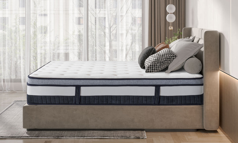 Matelas Hybride Nova Luxe,26/30CM
