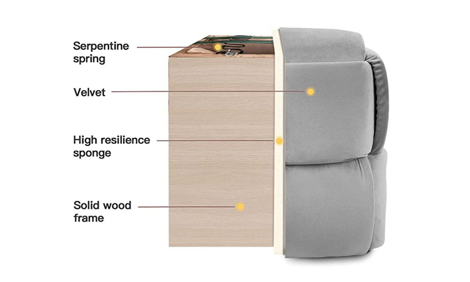 Vesgantti Repose-Pieds Pouf Ottoman en Velours Tressé Tabouret Pouf Carré Rembourré Moderne Cube Ottoman Polyvalent pour Salon Chambre Salle de Séjour 43 x 43 x 46 cm